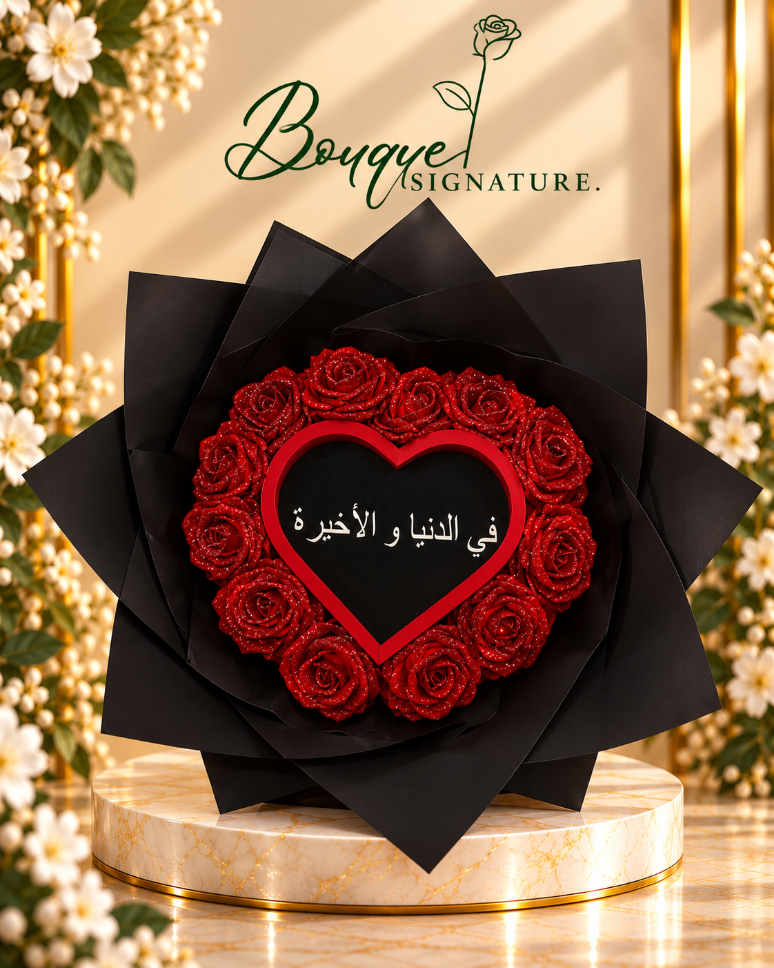 Bouquet Signature de 12 roses