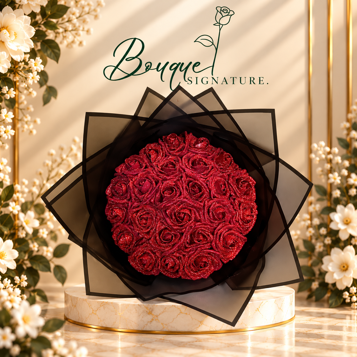 Bouquet Simple de 25 roses