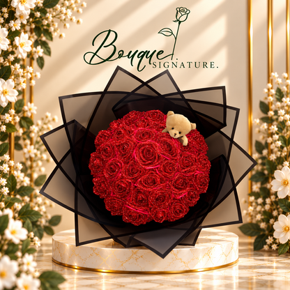 Bouquet Simple de 35 roses