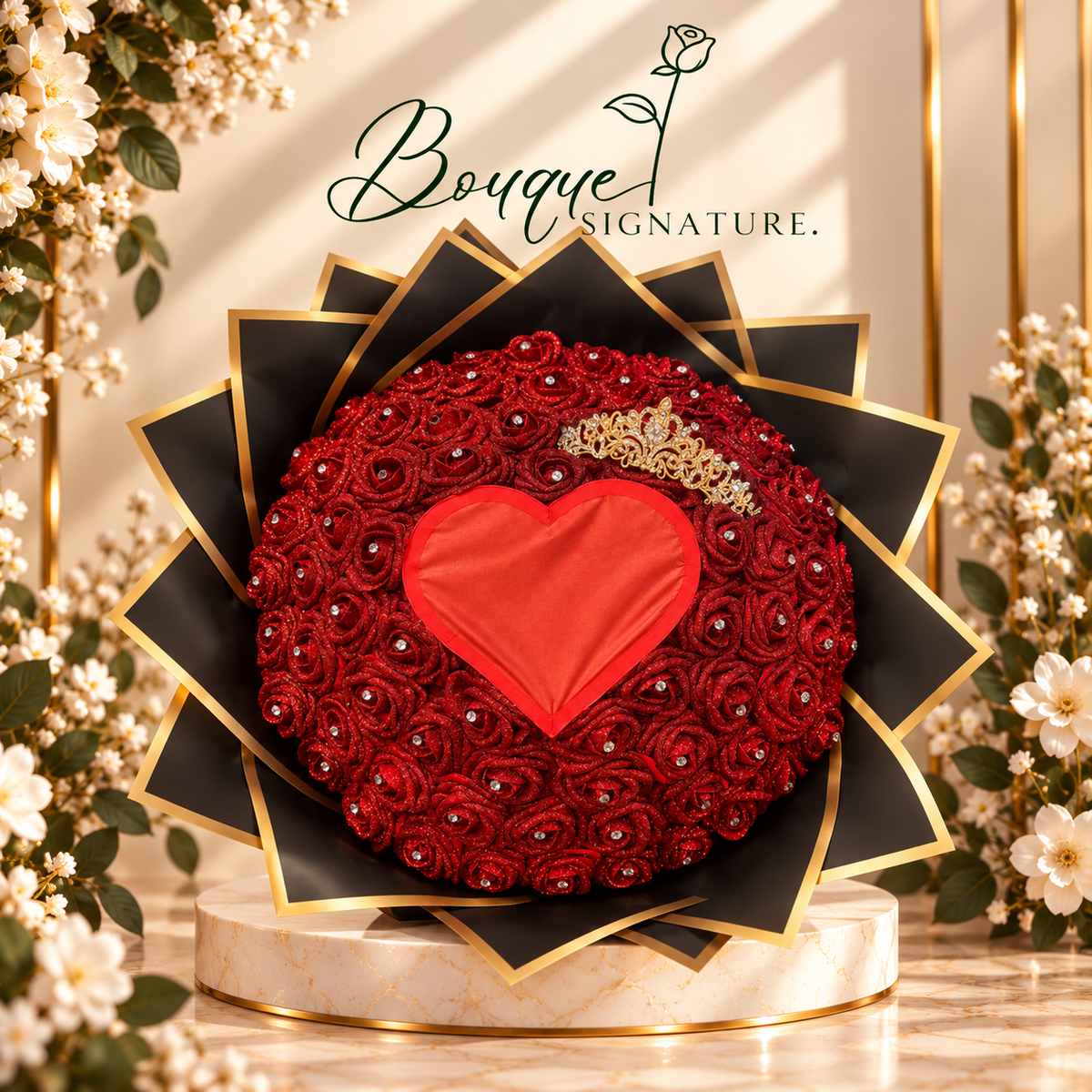 Bouquet Signature de 72 roses