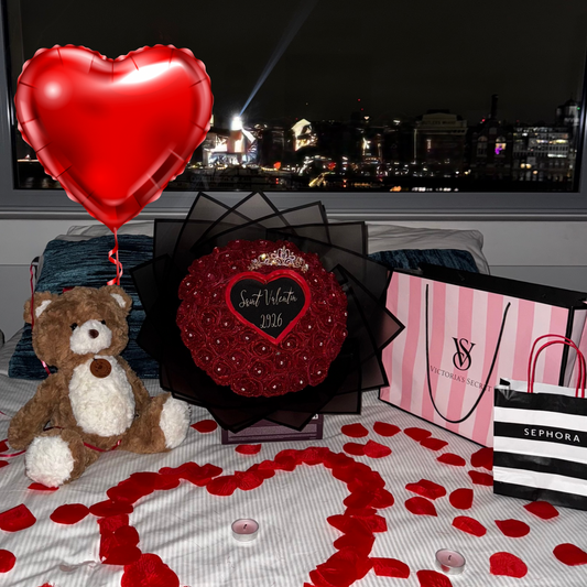 Pack Romantique 45 roses signature